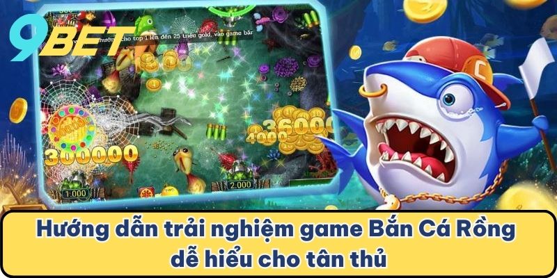 Hướng dẫn trải nghiệm game Bắn Cá Rồng dễ hiểu cho tân thủ