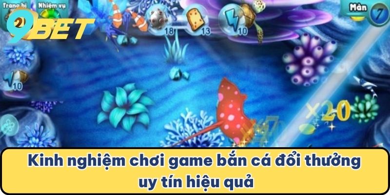 Kinh nghiệm chơi game bắn cá đổi thưởng uy tín hiệu quả